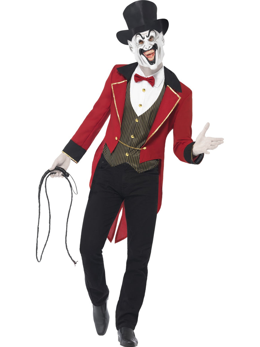 Mens Costume - Sinister Ringmaster - Party Savers