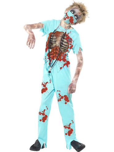 Boys Costume - Zombie Surgeon - Party Savers