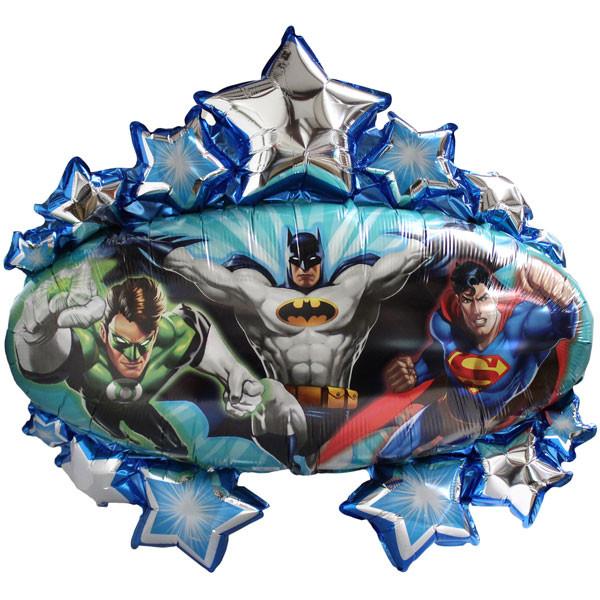 Justice League Marquee Foil Balloon 78cm - Party Savers