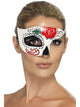 Day of the Dead Half Eye Mask - Party Savers