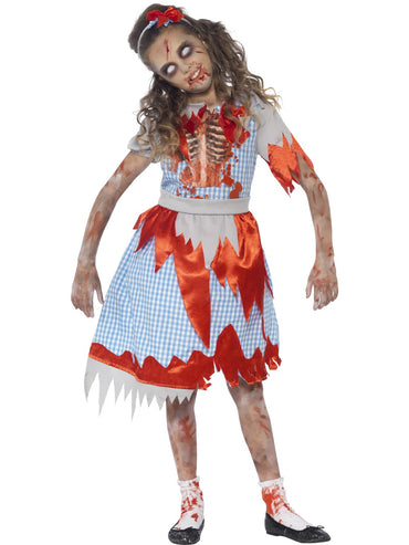 Girl Costumes - Zombie Country Girl Costume