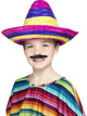 Multi Coloured Sombrero Hat - Party Savers