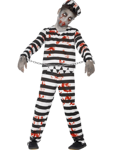 Boys Costume - Zombie Convict - Party Savers