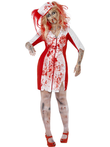 Womens Costume - Curves Zombie Nurse - Party Savers