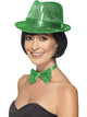 Green Sequin Trilby Hat - Party Savers