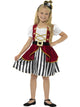 Girls Costume - Red Pirate Girl - Party Savers