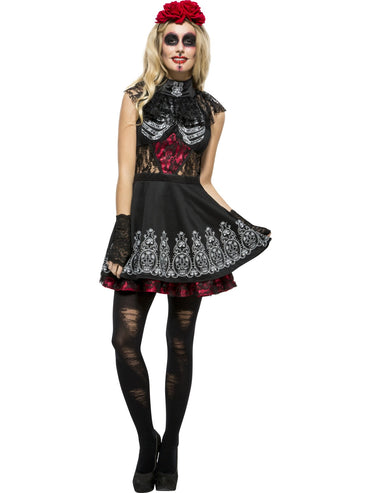 Womens Costume - Day of the Dead - Party Savers