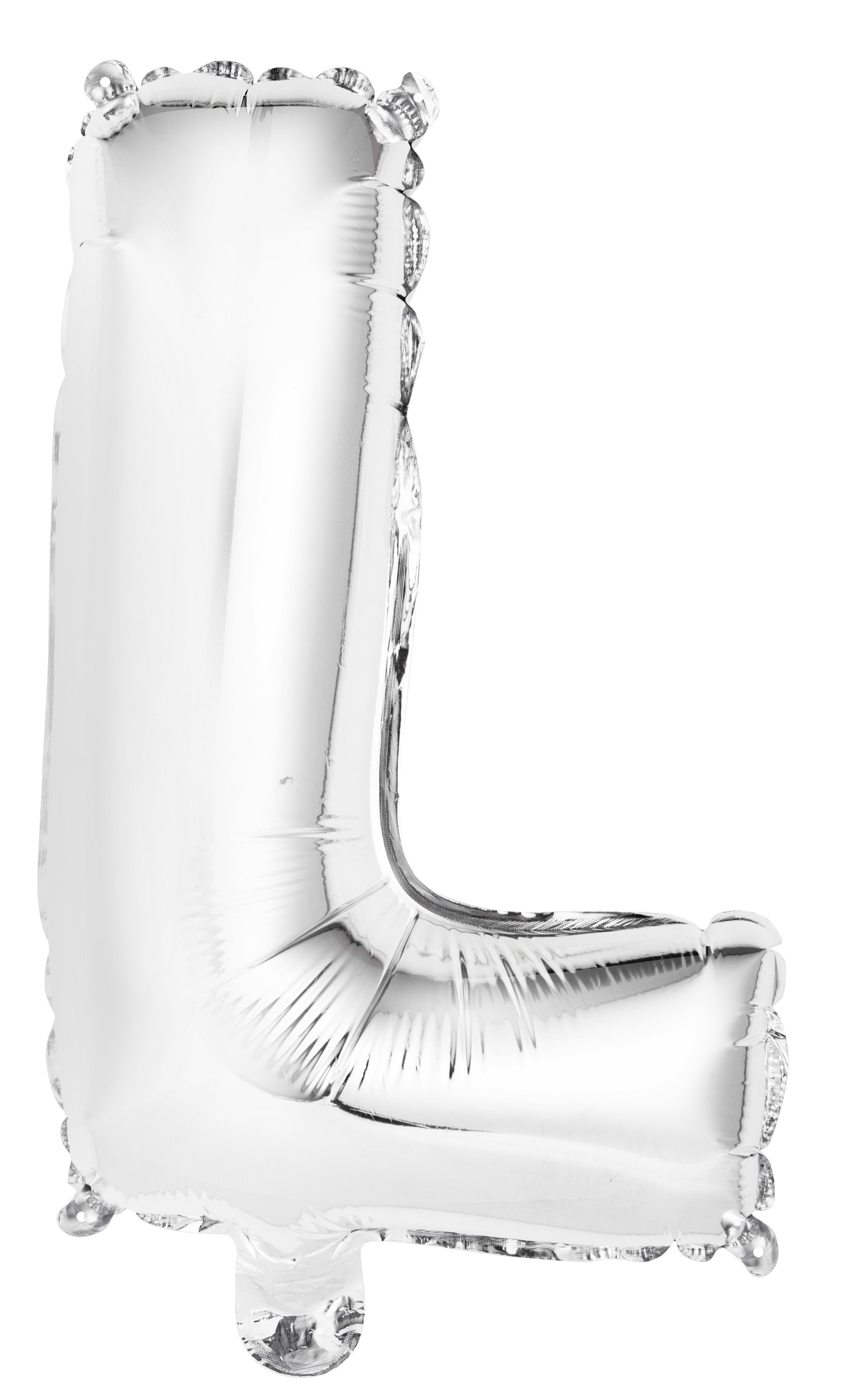 Letter A Silver Foil Balloon 35cm - Party Savers