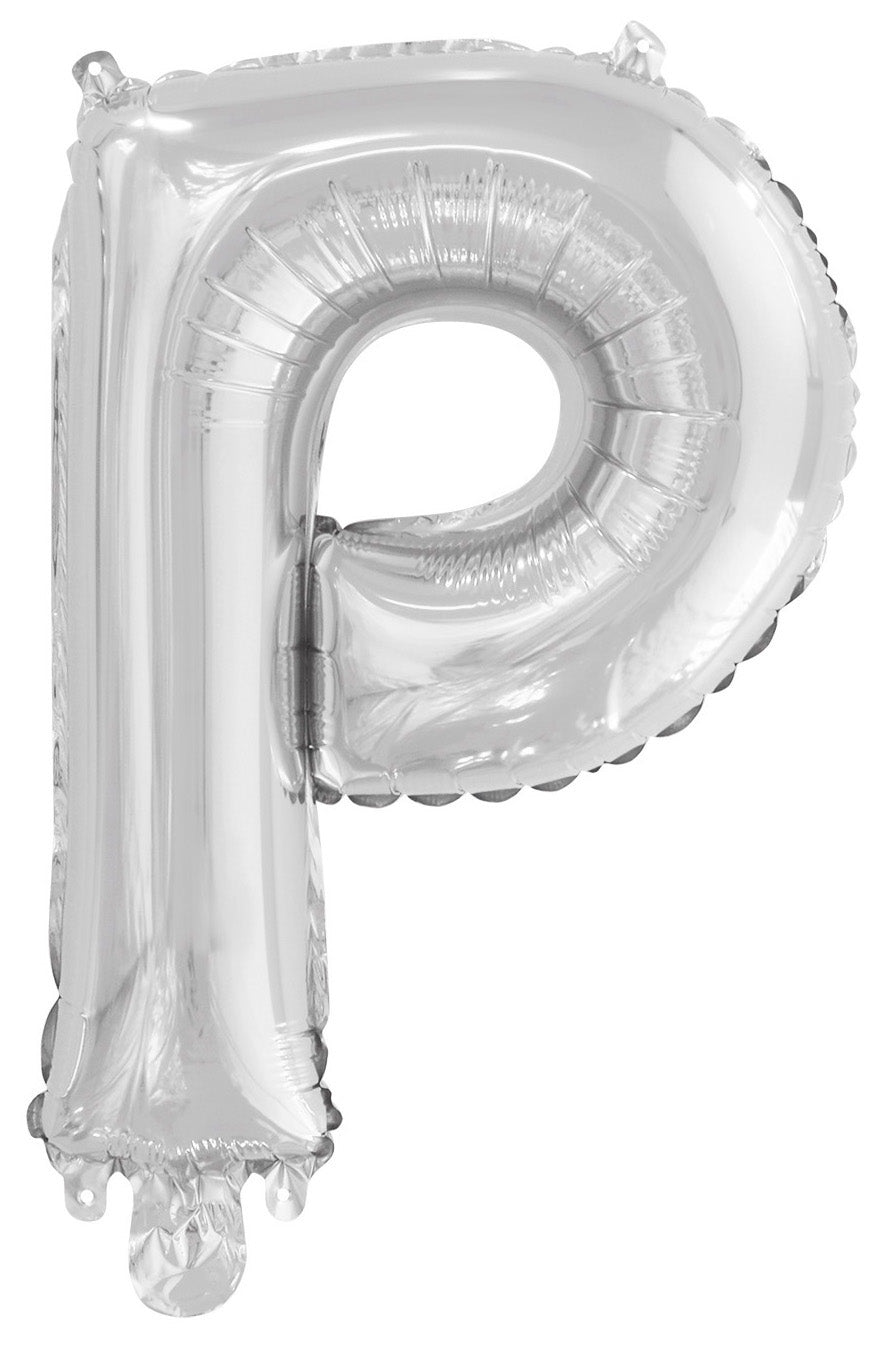 Letter A Silver Foil Balloon 35cm - Party Savers