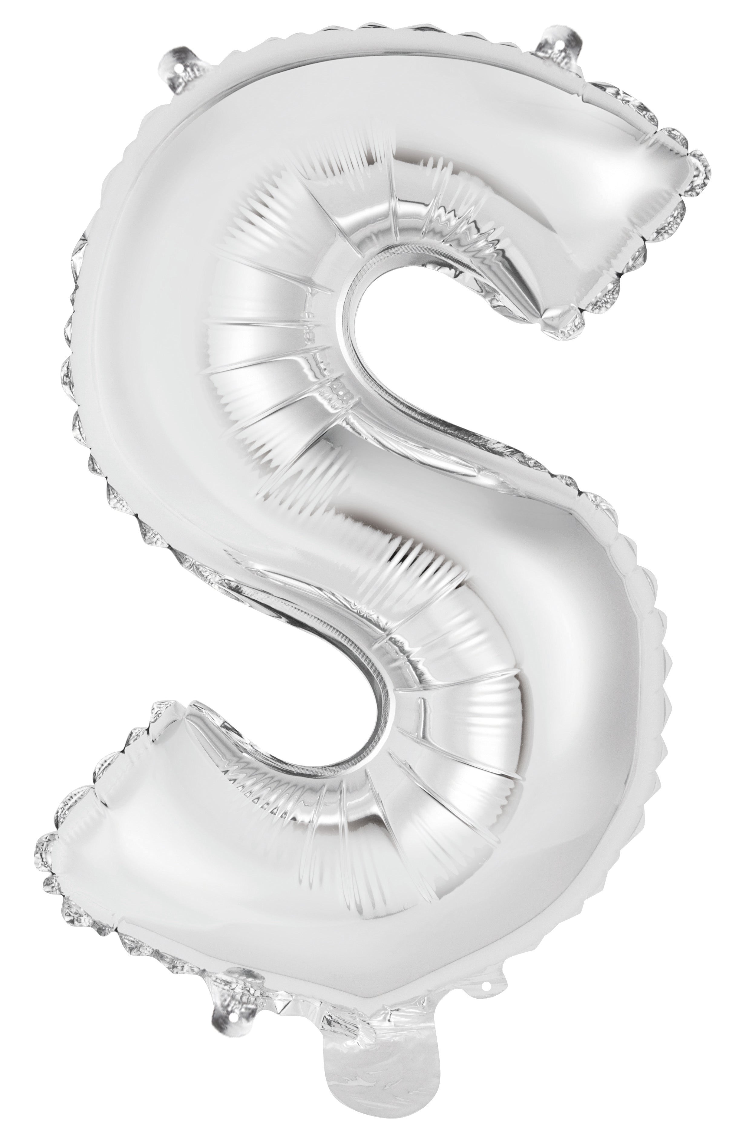Letter A Silver Foil Balloon 35cm - Party Savers