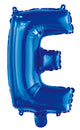 Letter E Royal Blue Foil Balloon 35cm - Party Savers