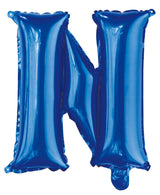 Letter A Royal Blue Foil Balloon 35cm - Party Savers