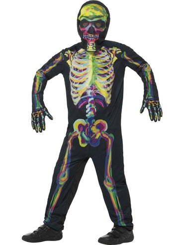 Boys Costume - Glow in the Dark Skeleton - Party Savers