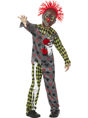 Boys Costume - Twisted Clown - Party Savers