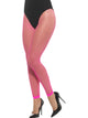 Pink Footless Net Tights - Party Savers