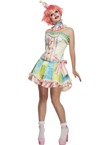 Womens Costume - Vintage Clown - Party Savers