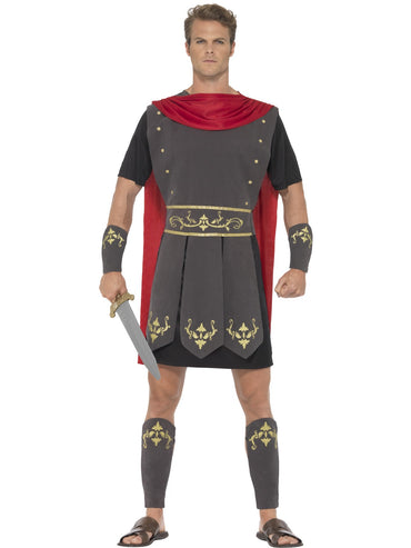 Mens Costume - Brown Roman Gladiator - Party Savers