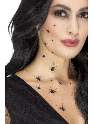 Crawling Spider Tattoo Transfers - Party Savers