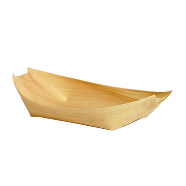 Wooden Boats 22cm 50pk - Party Savers