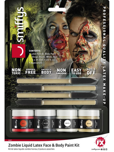Horror Zombie Liquid Latex Kit - Party Savers