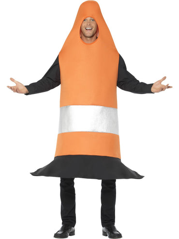 Mens Costume - Traffic Cone - Party Savers