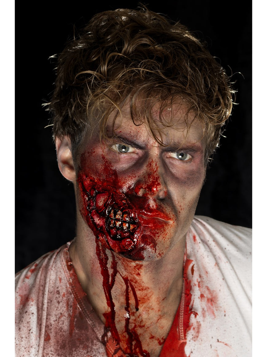 Latex Zombie Jaw Prosthetic - Party Savers
