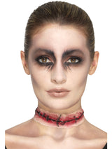 Latex Stitched Neck Scar Prosthetic - Party Savers