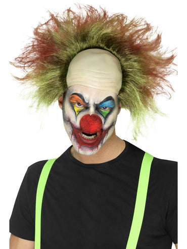 Green Sinister Clown Wig - Party Savers