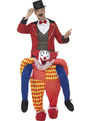 Mens Costume - Piggyback Clown - Party Savers