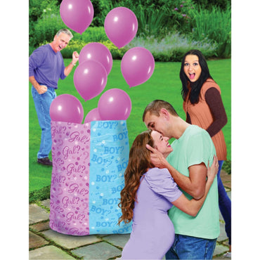 Gender Reveal Balloon Sack - Girl - Party Savers