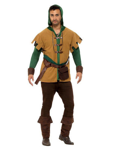 Mens Costume - Robin Of The Hood - Party Savers