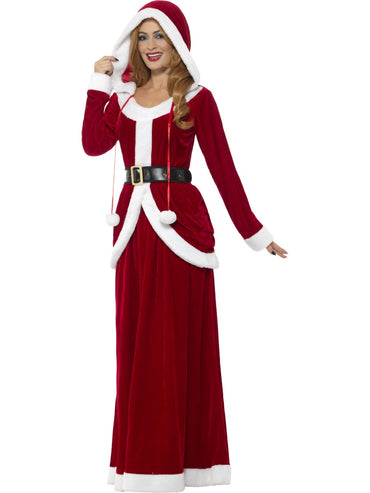Womens Costume - Ms Claus - Party Savers
