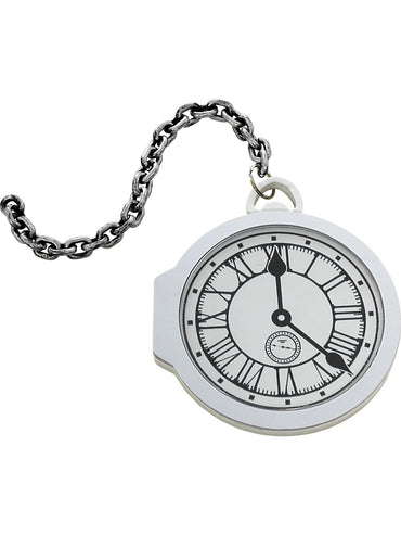 White Oversized Pocket Watch - Party Savers