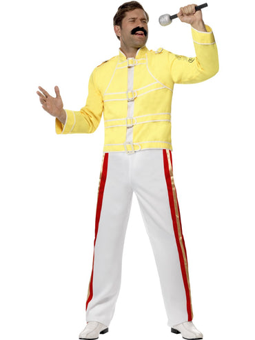 Mens Costume - Queen Freddie Mercury Costume - Party Savers