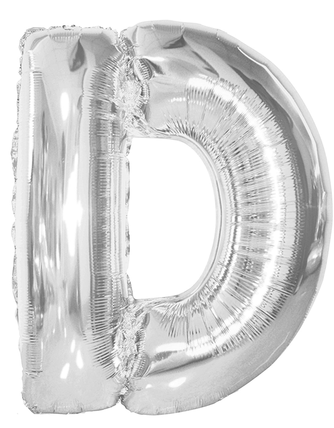 Letter T Silver Foil Balloon 86cm - Party Savers