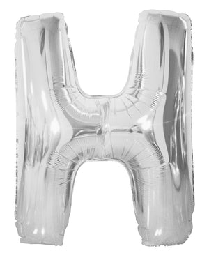 Letter A Silver Foil Balloon 86cm - Party Savers