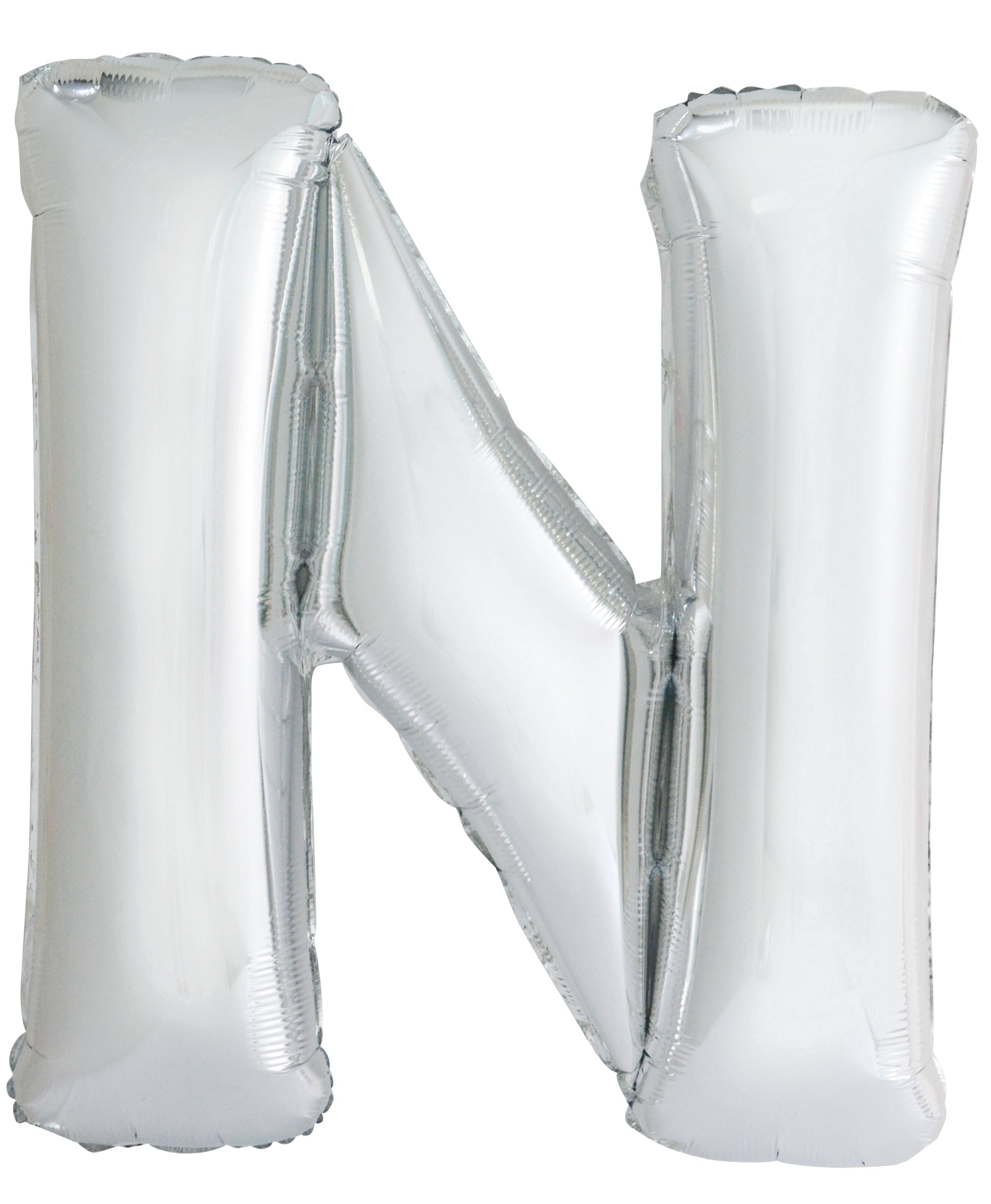 Letter A Silver Foil Balloon 86cm - Party Savers