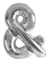 Letter A Silver Foil Balloon 86cm - Party Savers