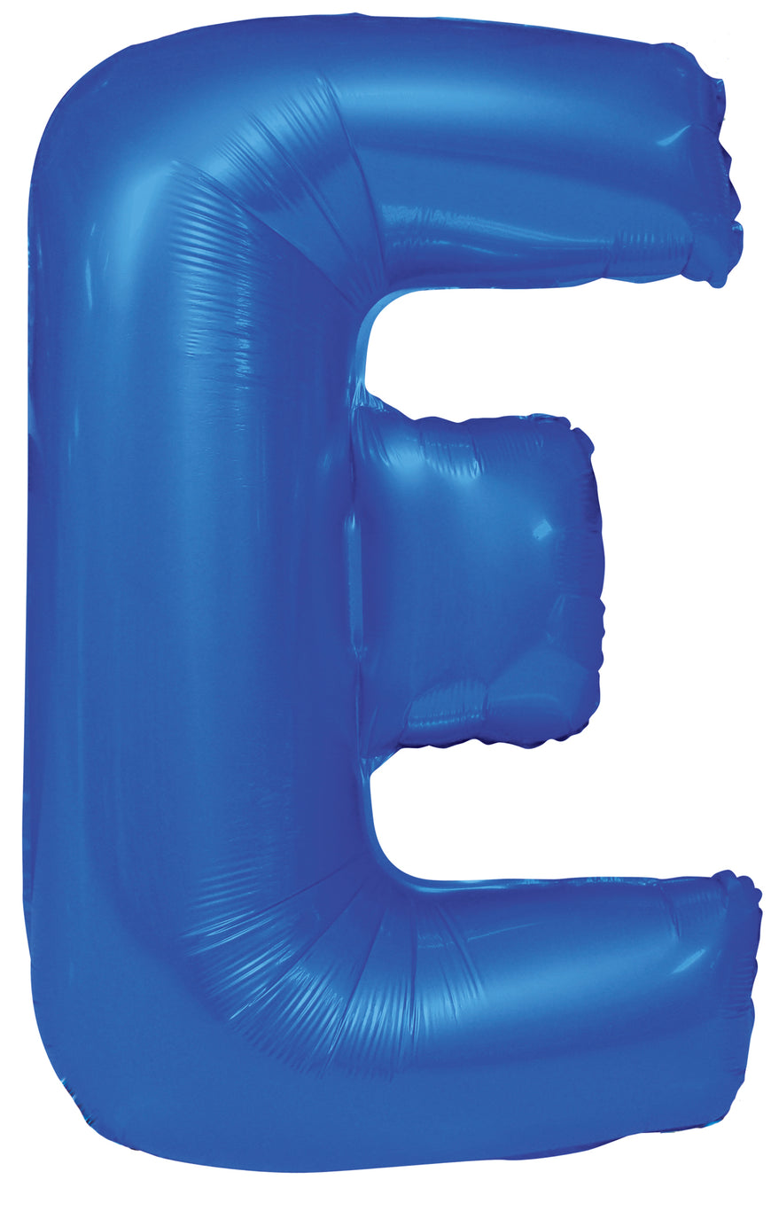 Letter A Royal Blue Foil Balloon 86cm - Party Savers