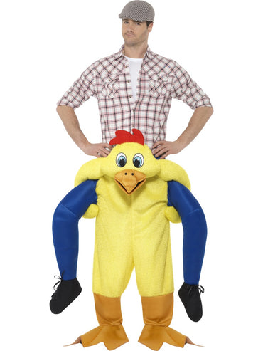 Mens Costume - Piggyback Chicken - Party Savers