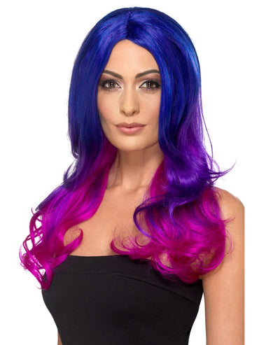 Multi Coloured Fashion Ombre Wig - Party Savers