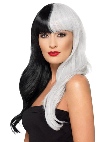 Black Deluxe Wig - Party Savers