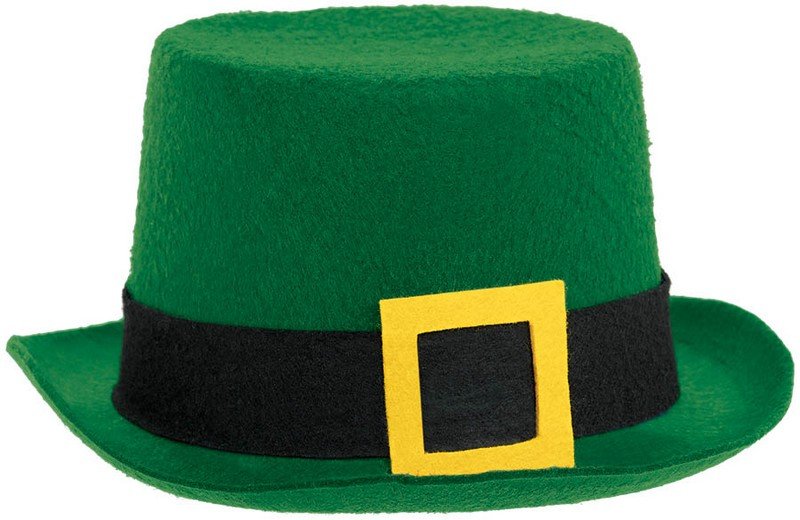 St Patricks's Day Felt Top Hat - Party Savers