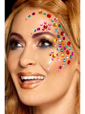 Rainbow Jewel Face Gems - Party Savers
