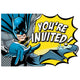 Batman Heroes Unite Invitations - Party Savers