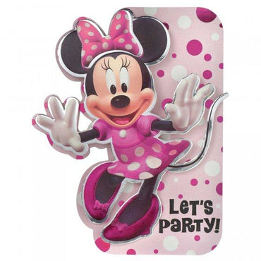 Minnie Mouse Forever Deluxe Invitations