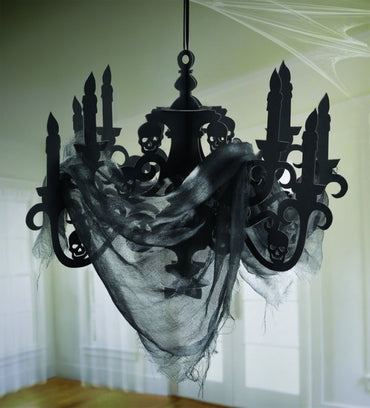 Haunted Mansion Candelabra with Gauze - Party Savers