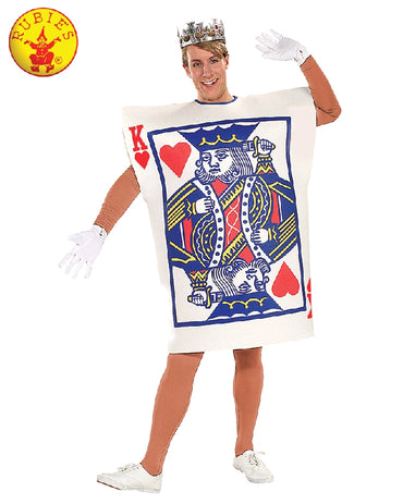 Men's Costume - King Of Hearts Playing Card - Party Savers