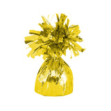 Yellow Foil Balloon Weight - Party Savers