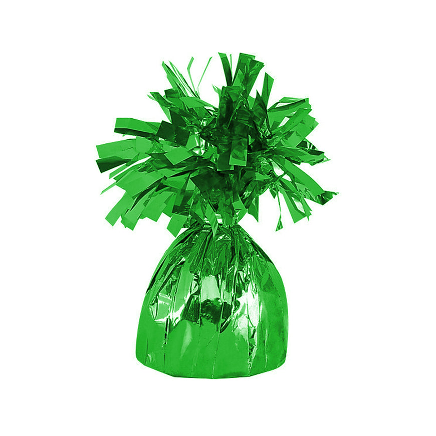 Lime Green Foil Balloon Weight - Party Savers